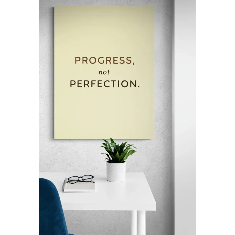 Πρόοδος, Όχι Τελειότητα