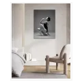 Artistic Ballerina Pose Fine Art Monochrome Print