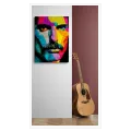 Πορτραίτο Pop Art Φρέντι Μέρκιουρι Πολύχρωμο