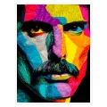 Πορτραίτο Pop Art Φρέντι Μέρκιουρι Πολύχρωμο