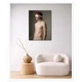 Artistic Fine Art Portrait of Blindfolded Young Man