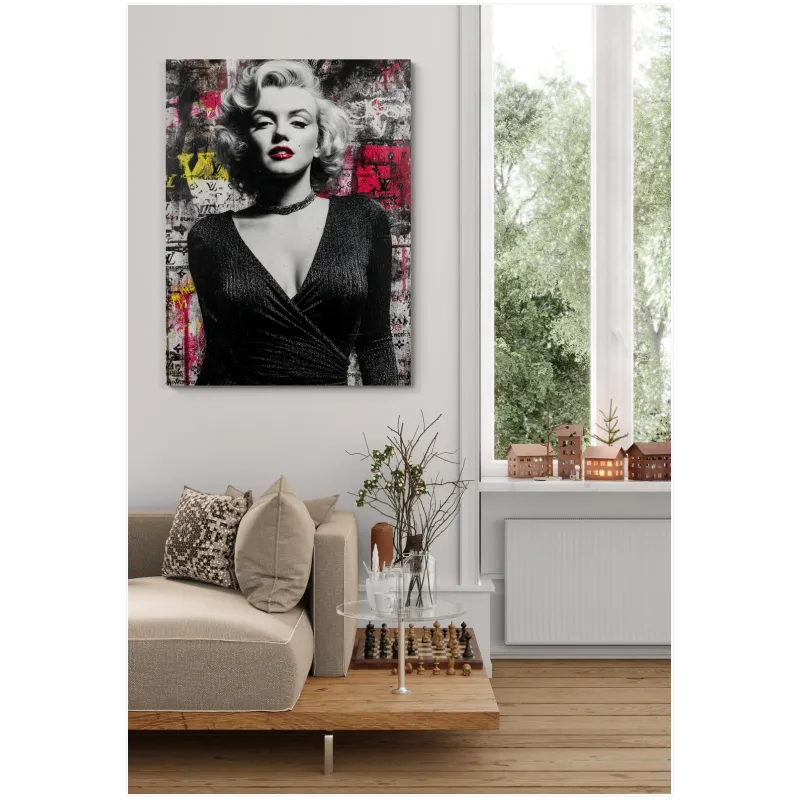 Πορτραίτο Marilyn Monroe Pop Art Street Style