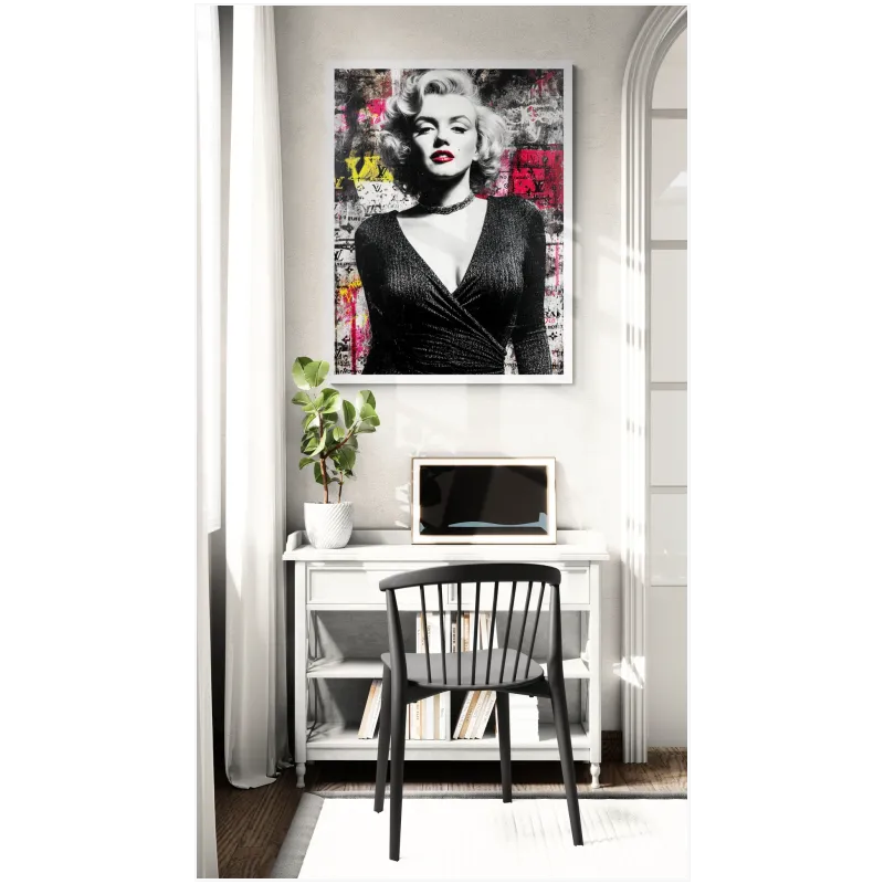 Πορτραίτο Marilyn Monroe Pop Art Street Style