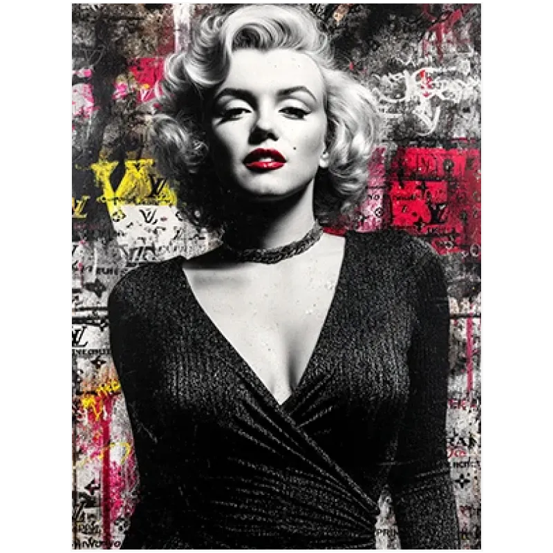 Πορτραίτο Marilyn Monroe Pop Art Street Style