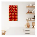 Fresh Red Tomatoes Bright Modern Art Pattern