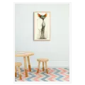 Expressive Cat Sketch Canvas Art Print