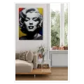 Πορτραίτο Marilyn Monroe Pop Art με Έντονα Χρώματα