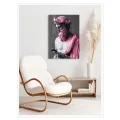 Ancient Greek God Statue Pop Art Pink Smartphone