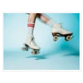 Ρετρό Πατίνια Roller Skates Vintage Γαλάζιο