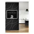Albert Einstein Coffee Humor Black and White Wall Art