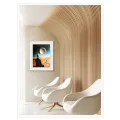 Aquarius Surrealist Figure in Desert Landscape Canvas Print