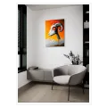 Πίνακας Aries Surrealism Σε Πορτοκαλί Φόντο