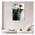Αρχαίος Ναός στο Γκρεμό με Πανσέληνο Surrealist Fine Art