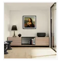 Mona Lisa Eating Souvlaki Humor Art