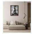 Άλογο Σε Υποβρύχια Κίνηση Ασπρόμαυρο Dynamic