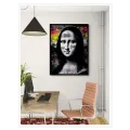 Mona Lisa Graffiti Urban Street Art Portrait