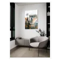 Αρχαίος Ελληνικός Ναός με Δέντρο Fine Art Πίνακας
