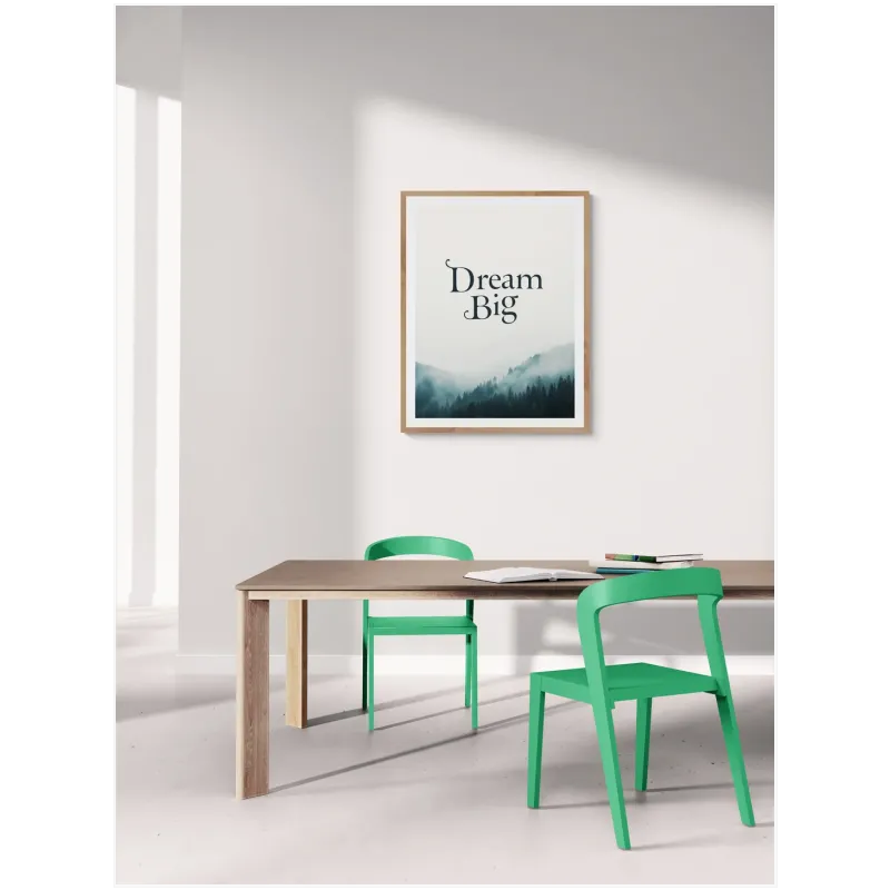 Έμπνευση Dream Big Τοπίο Δάσους Mίνιμαλ