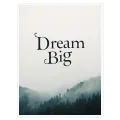Έμπνευση Dream Big Τοπίο Δάσους Mίνιμαλ