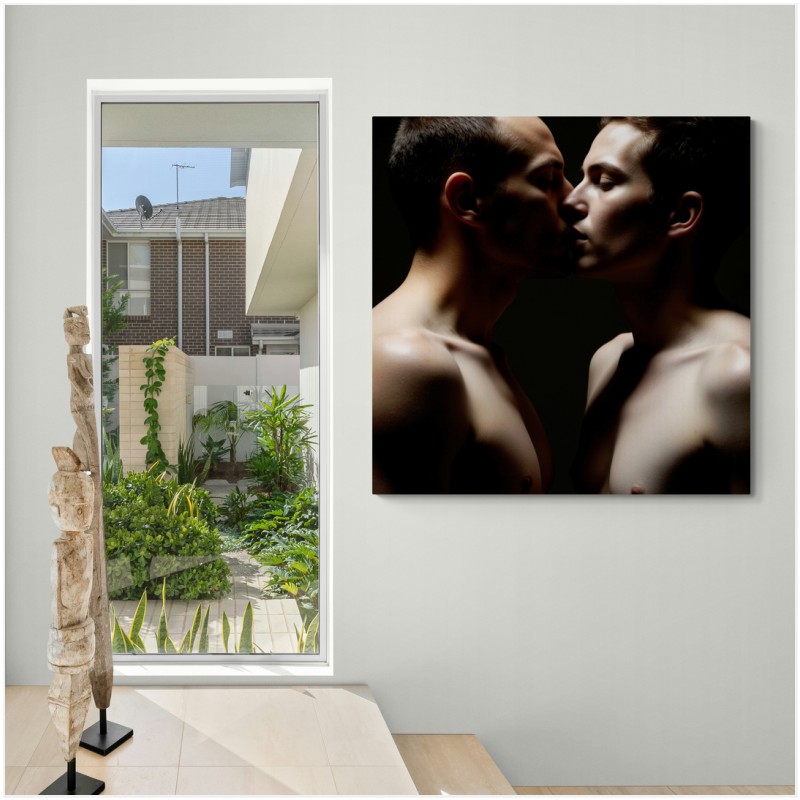 Αγάπη: Μονόχρωμη Αφηρημένη Φωτογραφία