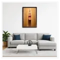 Blonde Hair Zipper Surreal Portrait Canvas Art