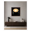 Φλιτζάνι Καφέ Καπουτσίνο με Καρδιά Latte Art