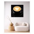 Φλιτζάνι Καφέ Καπουτσίνο με Καρδιά Latte Art