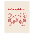 You're My Lobster Ρομαντικό Minimalist Κόκκινο