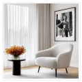 Winged Angel Dramatic Classical Portrait Black White