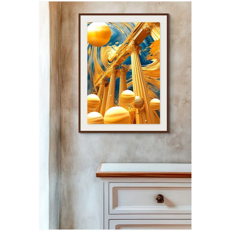 Classical Pillars with Abstract Golden Spheres