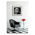 Expressive Man Portrait Black and White Fine Art