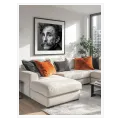 Expressive Man Portrait Black and White Fine Art
