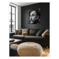 Expressive Man Portrait Black and White Fine Art