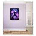Futuristic Cyberpunk Superhero Sci-Fi Purple Neon