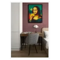 Μόνα Λίζα με Τάκο Χιουμοριστικός Πίνακας Pop Art