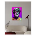 Άγαλμα Pop Art με Ψυχεδελικά Χρώματα