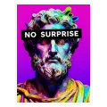 Άγαλμα Pop Art με Ψυχεδελικά Χρώματα