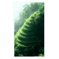 Lush Green Terraced Rice Fields Tropical Landscape