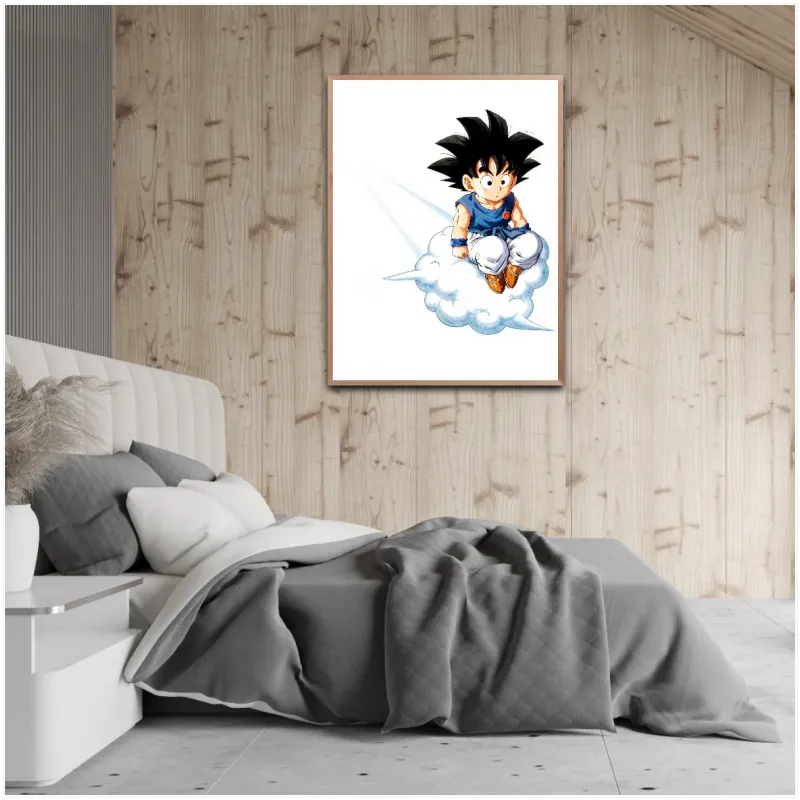 Μικρός Γκόκου σε Μαγικό Σύννεφο Anime
