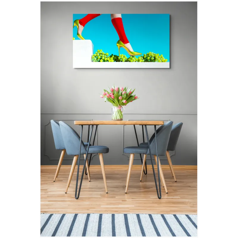 Γυναικεία Γόβα με Σταφύλια Pop Art