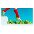 High Heels and Grapes Surreal Pop Art