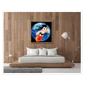 Astro Boy Πτήση στο Διάστημα Retro Anime Μπλε