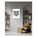 Πίνακας Good Things Take Time Χιουμοριστική Φράση Ασπρόμαυρο