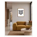 Πίνακας Good Things Take Time Χιουμοριστική Φράση Ασπρόμαυρο