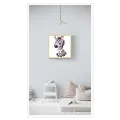 Cute Baby Zebra Cartoon Kids Illustration