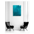 Ancient Columns Abstract Canvas Wall Art