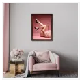 Ψηλοτάκουνα Γόβες και Καμπάνια Elegant Pink Wall Art