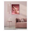 Ψηλοτάκουνα Γόβες και Καμπάνια Elegant Pink Wall Art