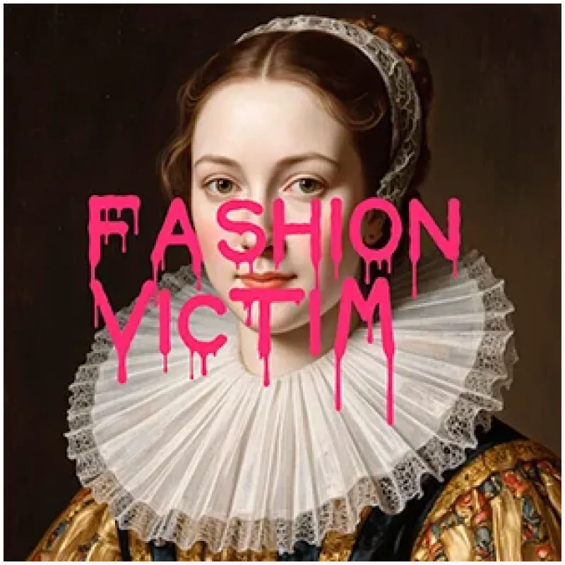 Πορτραίτο Αναγέννησης Fashion Victim Pop Art Ροζ