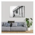 Ancient Greek Hero Black and White Portrait